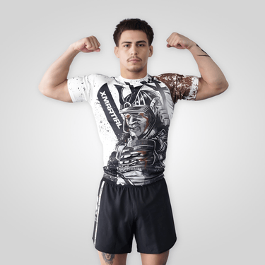 Samurai Warrior Rank BJJ Rash Guard XMARTIAL