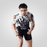 Samurai Warrior Rank BJJ Rash Guard XMARTIAL