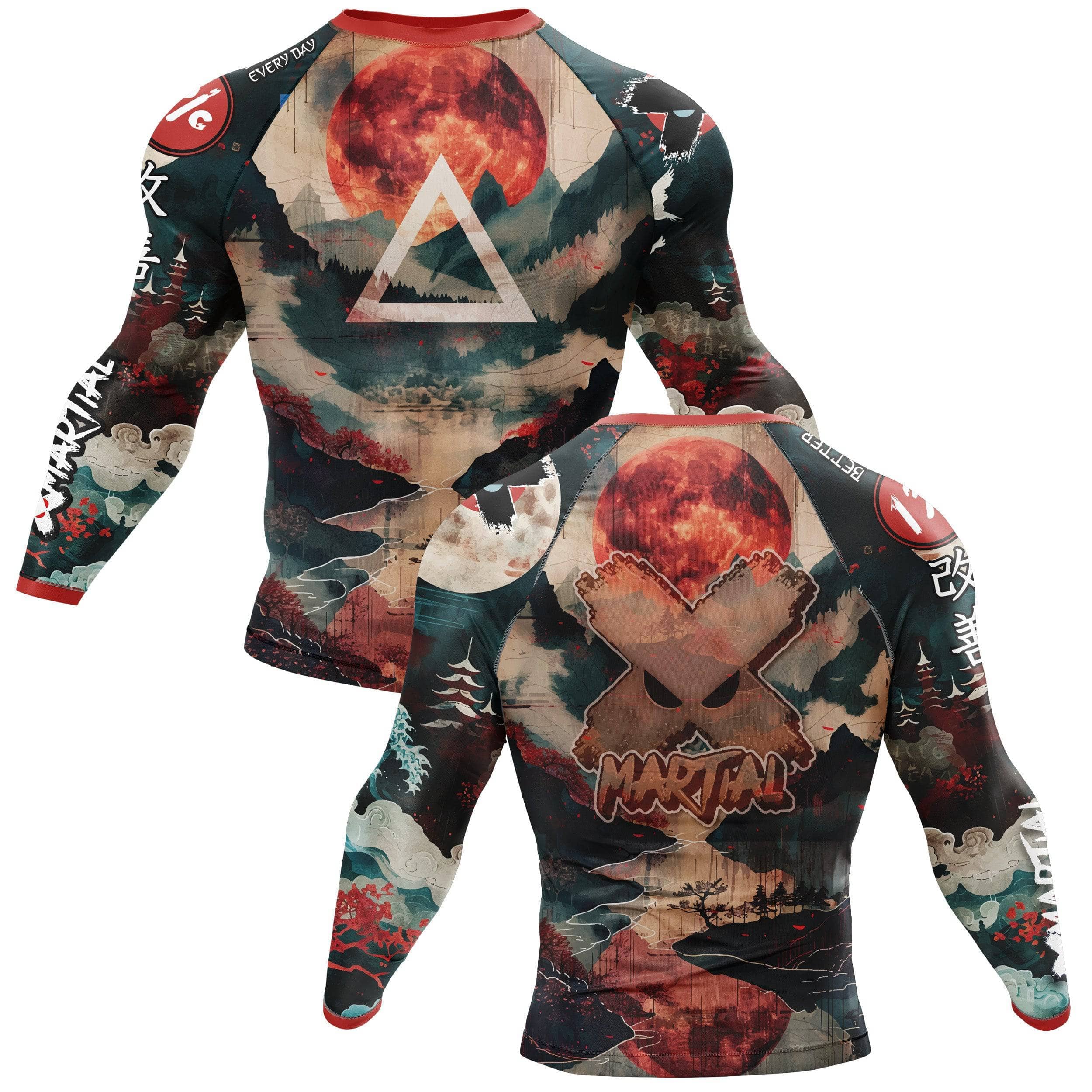Sankaku BJJ Rash Guard - XMARTIAL