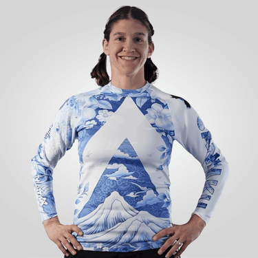 Sankaku Women's BJJ Rash Guard XMARTIAL