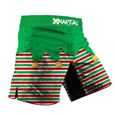 Santa Elf 2.0 Hybrid BJJ Shorts XMARTIAL