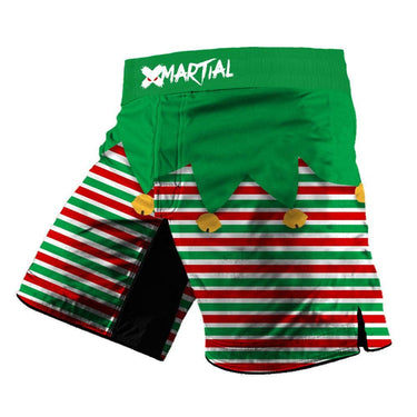 Santa Elf 2.0 Hybrid BJJ Shorts XMARTIAL