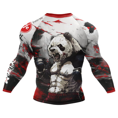 Shredded Panda BJJ Rash Guard XMARTIAL