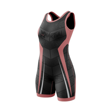 Silent Women's Wrestling Singlet XMARTIAL