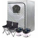 Silver Advanced Tent Portable Steam Sauna XMARTIAL