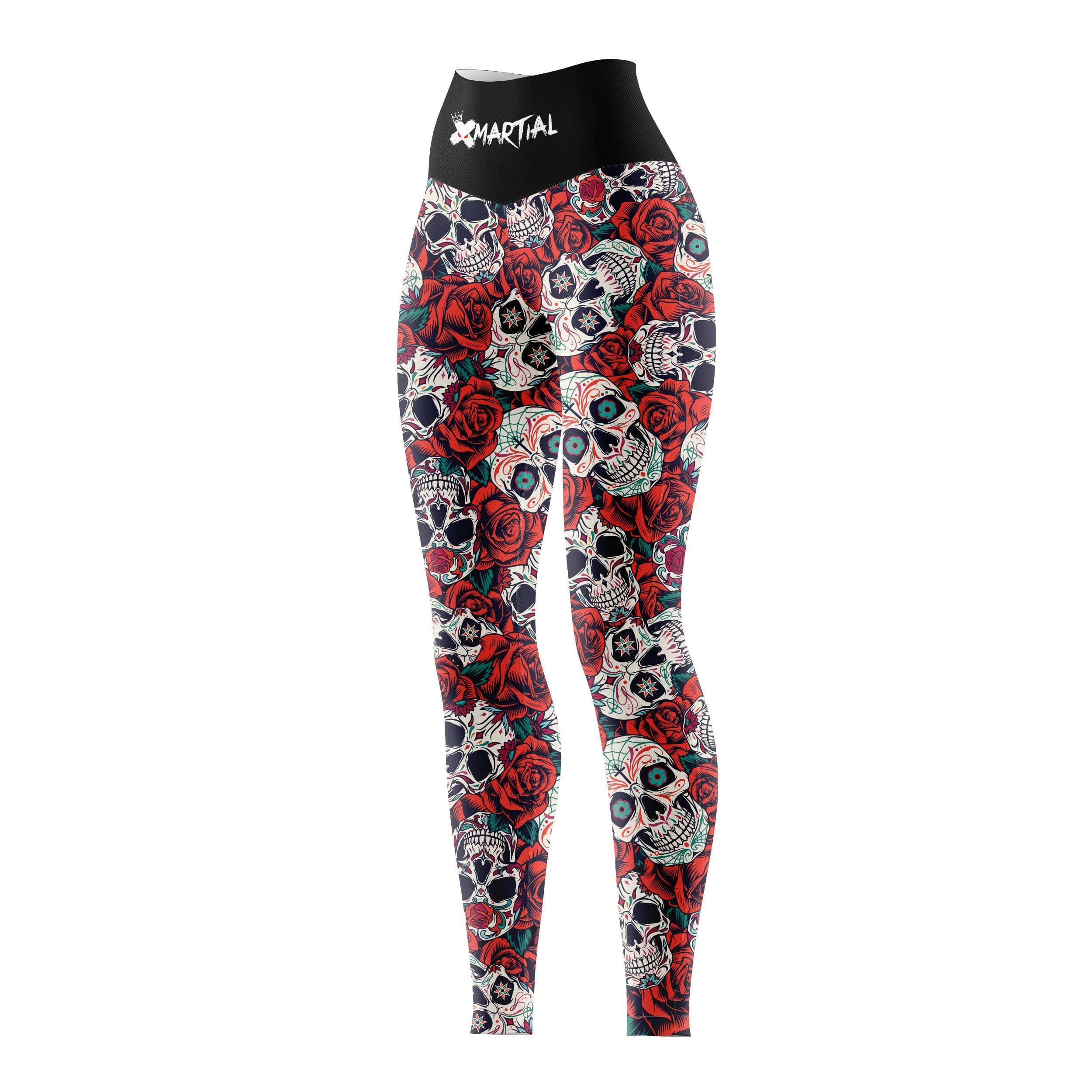 Skull And Roses Women’s Spats XMARTIAL