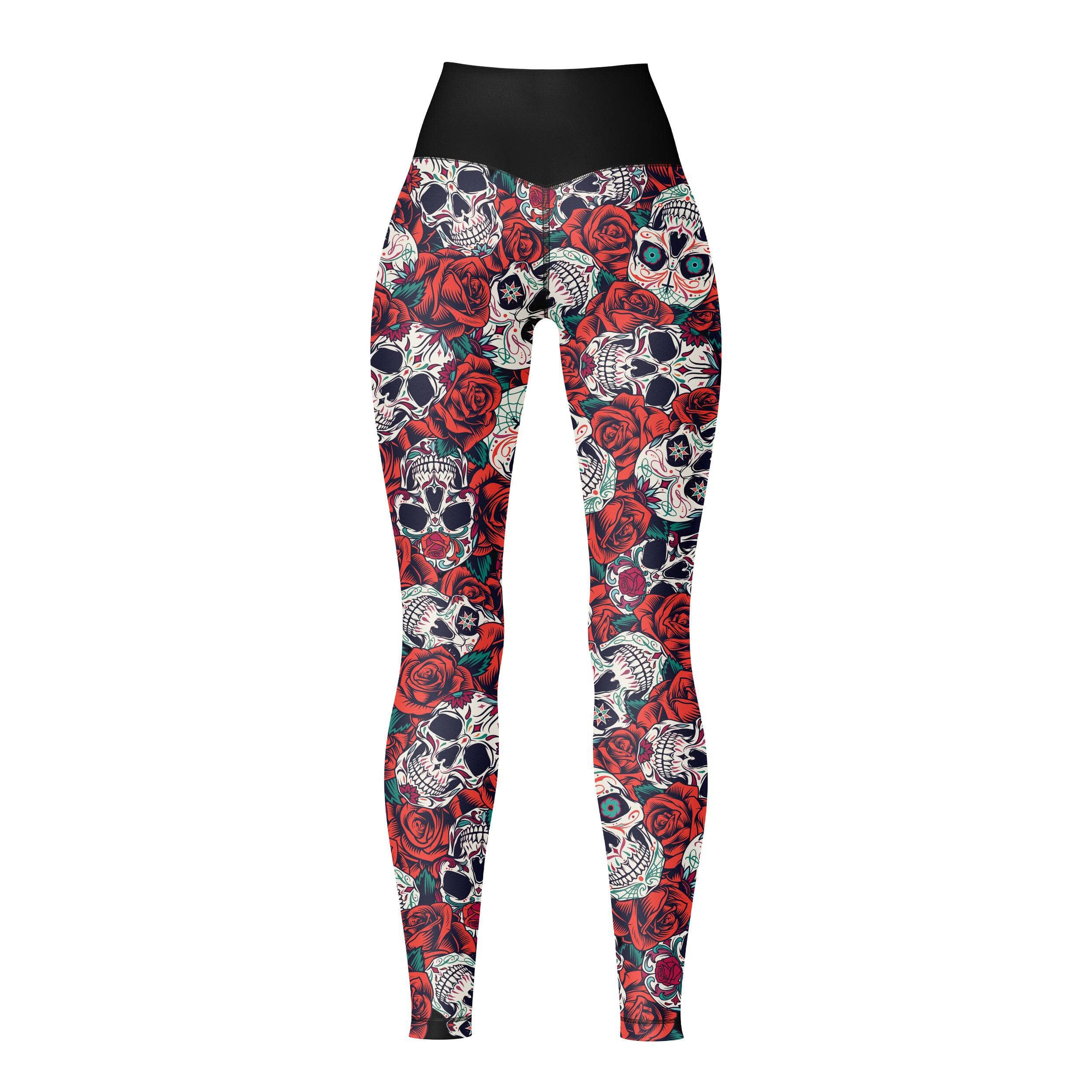 Skull And Roses Women’s Spats XMARTIAL