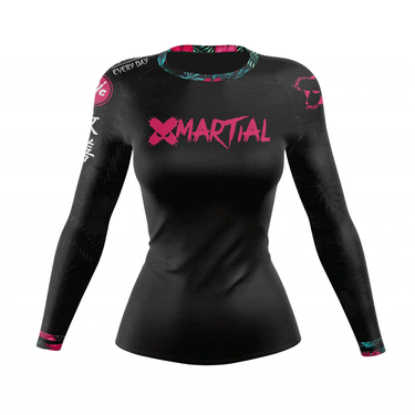 Soft Bloom Women's BJJ Rash Guard XMARTIAL