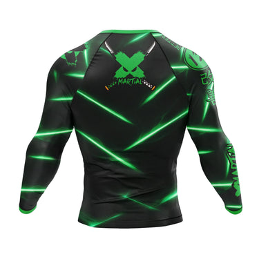 Specter Cut BJJ Rash Guard XMARTIAL