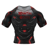 Steel Iron Hero BJJ Rash Guard XMARTIAL