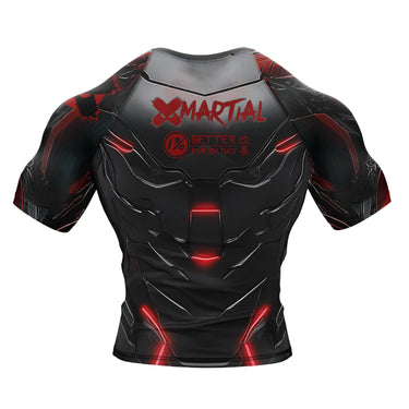 Steel Iron Hero BJJ Rash Guard XMARTIAL