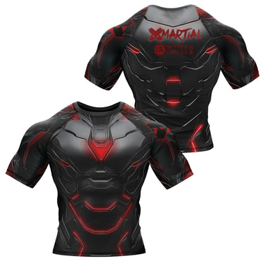 Steel Iron Hero BJJ Rash Guard XMARTIAL