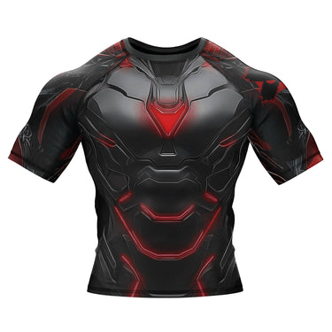 Steel Iron Hero BJJ Rash Guard XMARTIAL