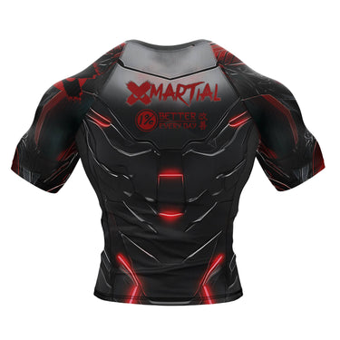 Steel Iron Hero BJJ Rash Guard XMARTIAL