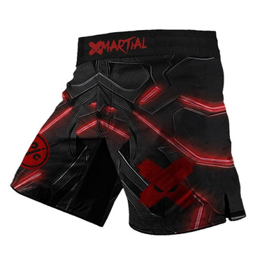 Steel Iron Hero Kids Grappling Shorts XMARTIAL
