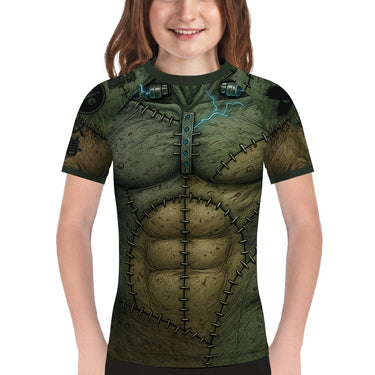 Stitcher Kids BJJ Rash Guard XMARTIAL