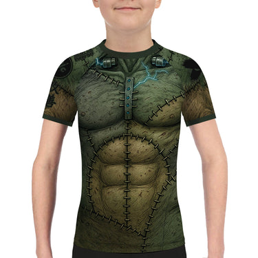 Stitcher Kids BJJ Rash Guard XMARTIAL
