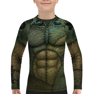Stitcher Kids BJJ Rash Guard XMARTIAL