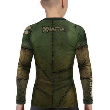 Stitcher Kids BJJ Rash Guard XMARTIAL
