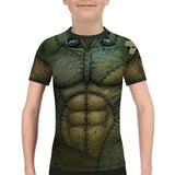 Stitcher Kids BJJ Rash Guard XMARTIAL