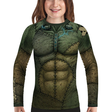 Stitcher Kids BJJ Rash Guard XMARTIAL