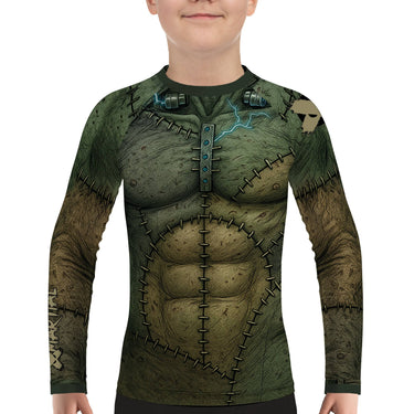 Stitcher Kids BJJ Rash Guard XMARTIAL