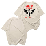 Strike Strong Oversized Faded T-Shirt XMARTIAL