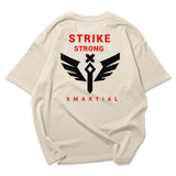 Strike Strong Oversized Faded T-Shirt XMARTIAL