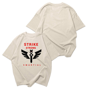 Strike Strong Oversized Faded T-Shirt XMARTIAL