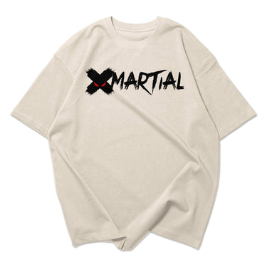 Strike Strong Oversized Faded T-Shirt XMARTIAL