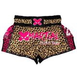 Stylish Cheetah Muay Thai Shorts XMARTIAL