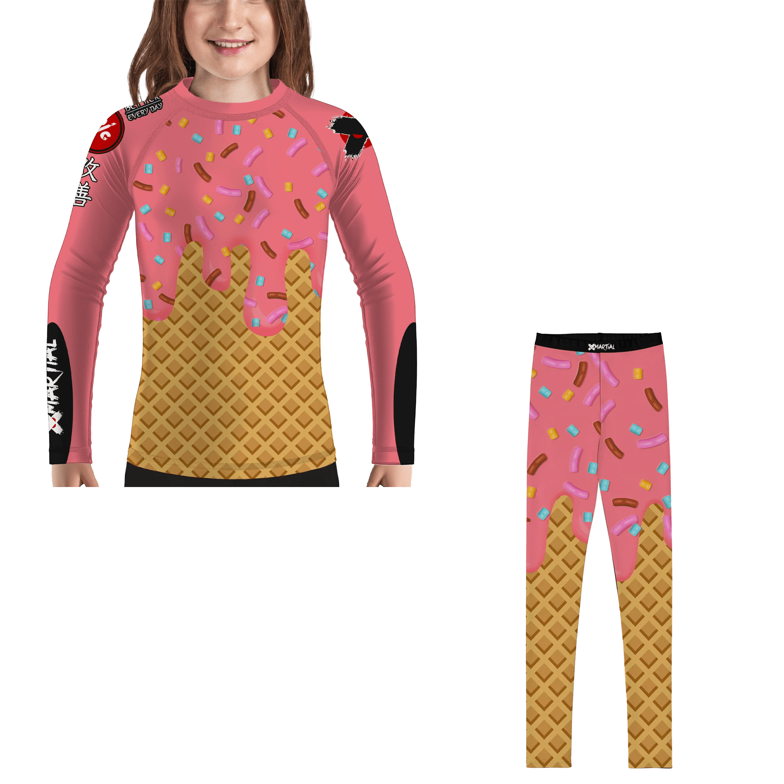 Sundae Best Kids Rash Guard