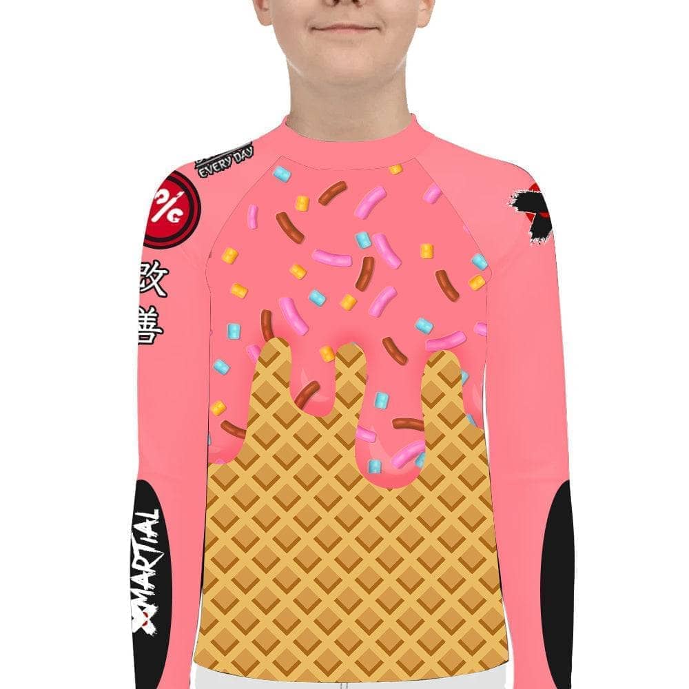 Sundae Best Kids Rash Guard XMARTIAL