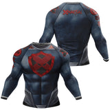 Super Stamina Hero BJJ Rash Guard XMARTIAL
