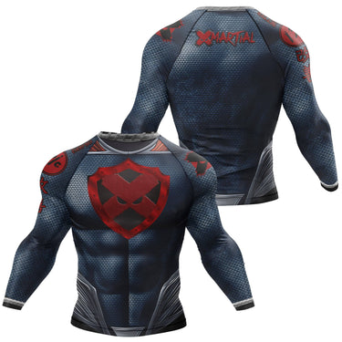 Super Stamina Hero BJJ Rash Guard XMARTIAL