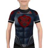 Super Stamina Hero Kids BJJ Rash Guard XMARTIAL