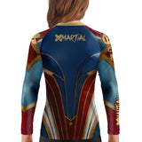 Super Strength Hero Kids BJJ Rash Guard XMARTIAL