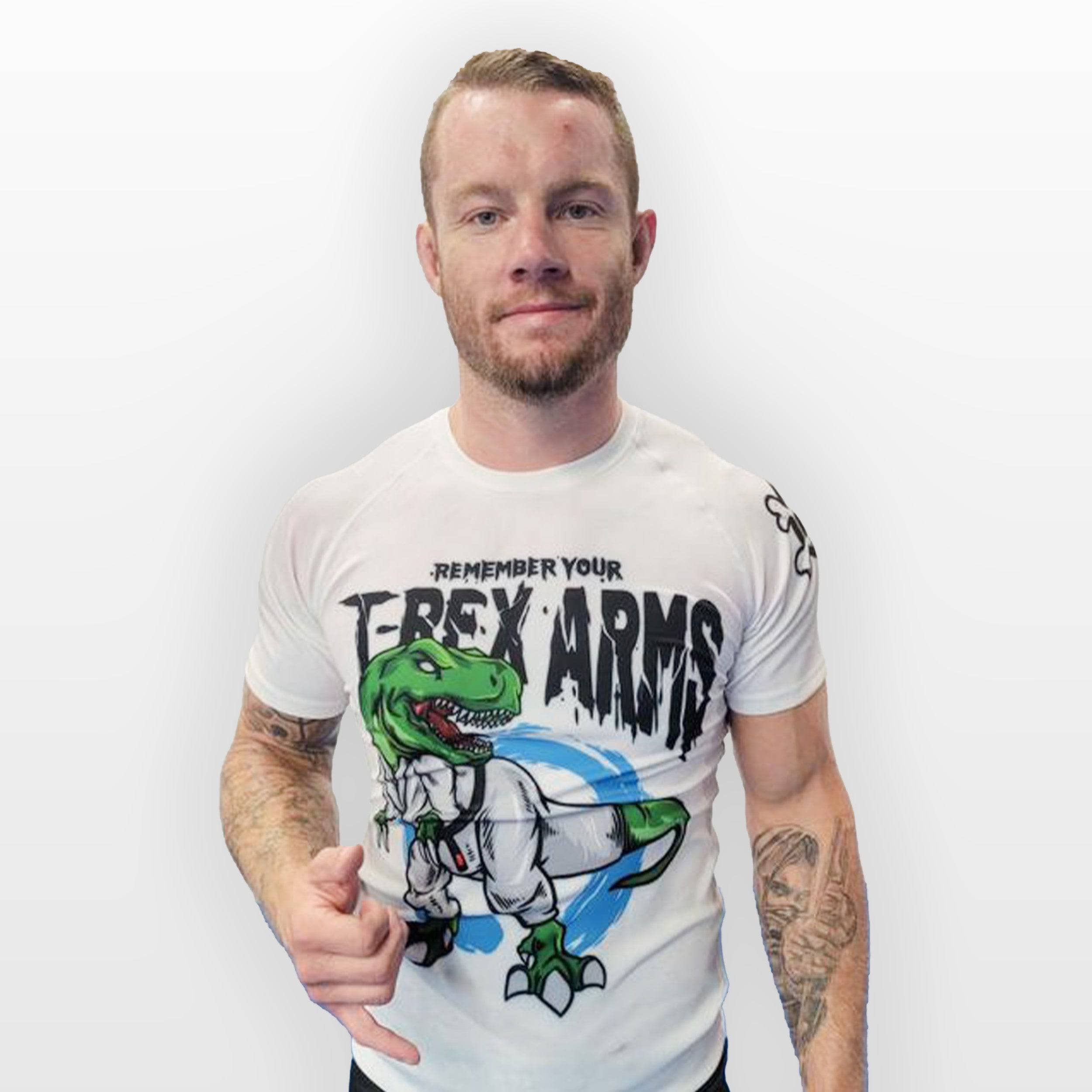 T-Rex Arms BJJ Rash Guard XMARTIAL