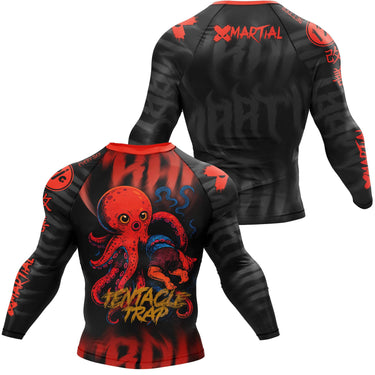 Tentacle Trap BJJ Rash Guard XMARTIAL
