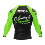 The Grapplers' Perspective BJJ Rash Guard XMARTIAL