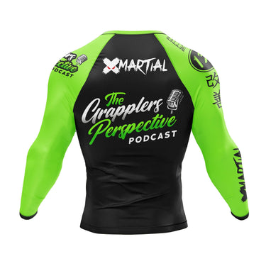 The Grapplers' Perspective BJJ Rash Guard XMARTIAL
