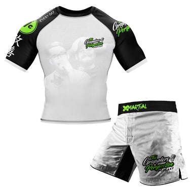 The Grapplers' Perspective BJJ Rash Guard XMARTIAL