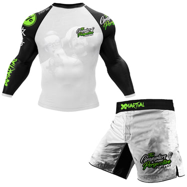 The Grapplers' Perspective BJJ Rash Guard XMARTIAL