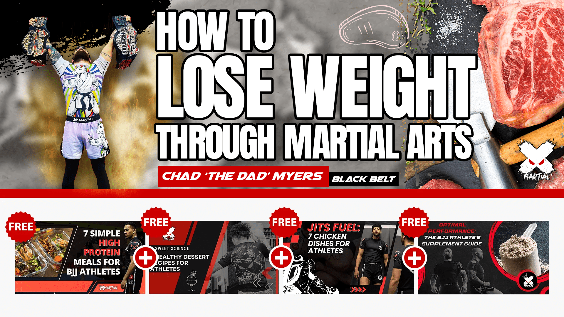 The Ultimate BJJ Weight Loss Course with Free Courses XMARTIAL