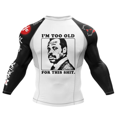 Too Old BJJ Rash Guard XMARTIAL