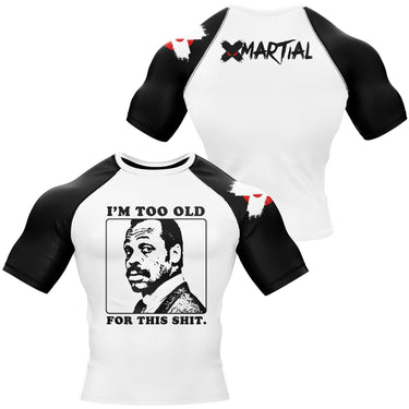 Too Old BJJ Rash Guard XMARTIAL