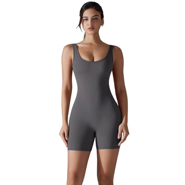 V-Back Scrunch Women's Rompers Jumpsuit XMARTIAL