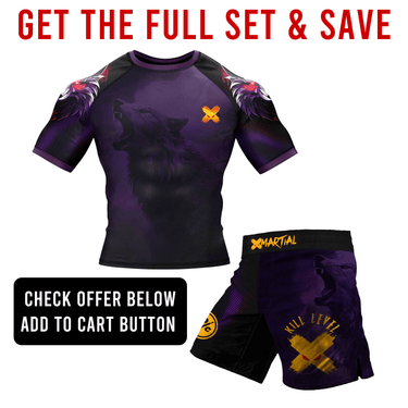 VI Wolf 2.0 Hybrid BJJ Shorts XMARTIAL