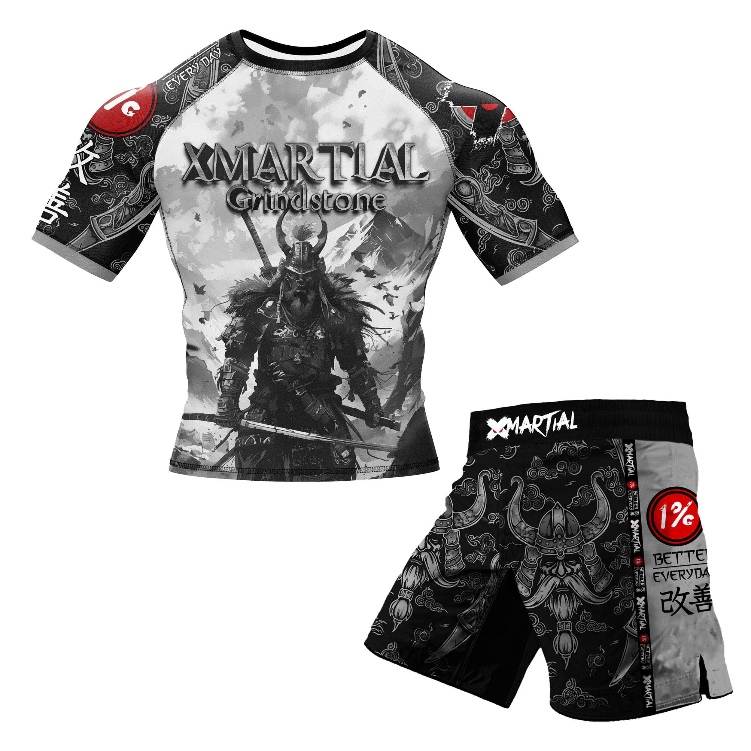 Viking Samurai 2.0 Hybrid BJJ/MMA Shorts XMARTIAL