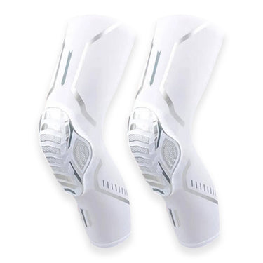 White Aero Wrestling Knee Pads XMARTIAL